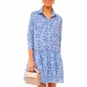 Tuckernuck Hayes Hydrangea Button Down Dress
